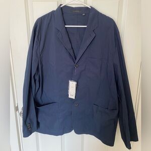 Uniqlo Men Jacket Blazer in Navy
